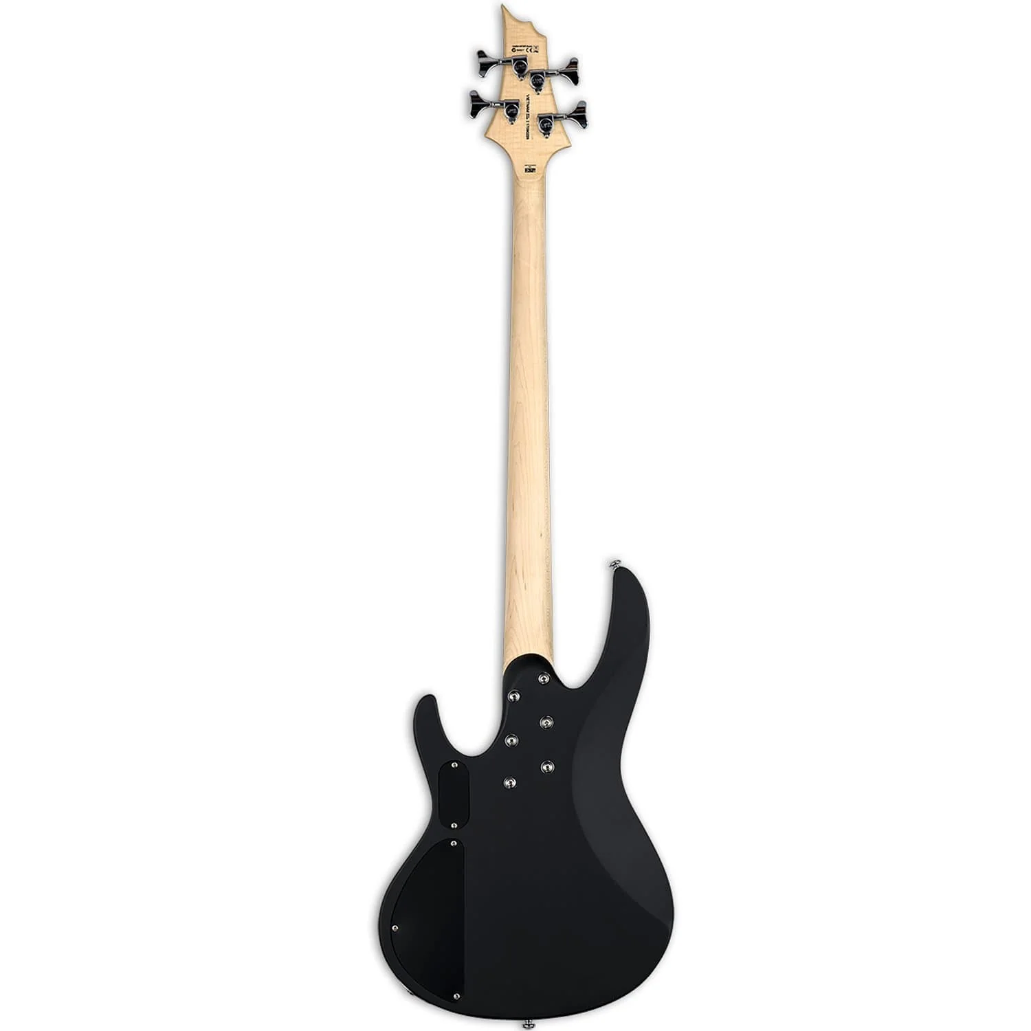 ESP LTD B-10 4-String Electric Bass Guitar - Black Satin - Image 3