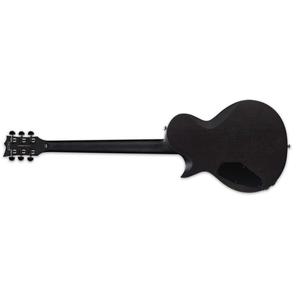 ESP LTD BB-600 BARITONE Electric Guitar - See Thru Black Sunburst Satin - Image 4