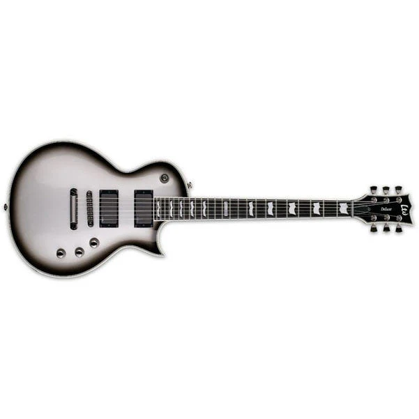 ESP LTD EC-1000 T CTM SW DMZ Deluxe Silver Sunburst Electric Guitar