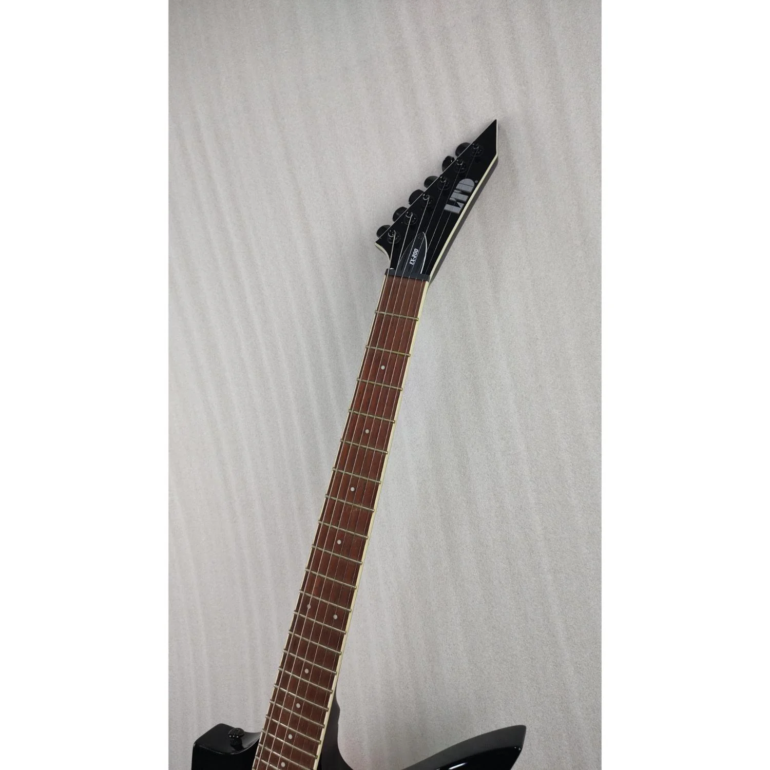 ESP LTD EX-200 6-String Electric Guitar - Jatoba Fretboard - Black - Open Box - Image 6