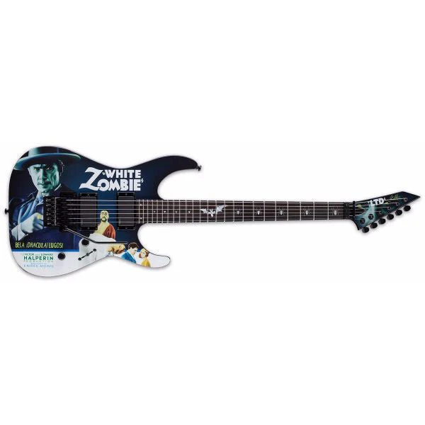 ESP LTD KH-WZ Kirk Hammett White Zombie Electric Guitar