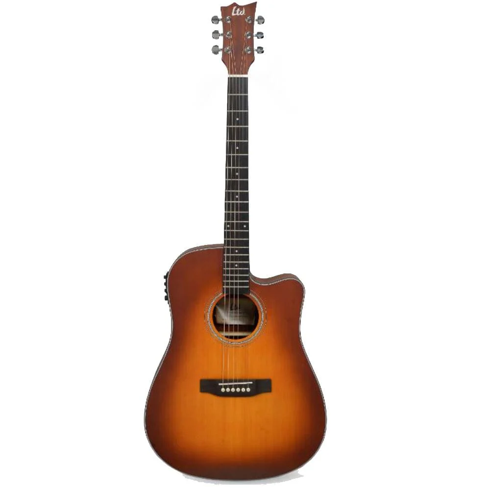 ESP LTD LXAD100 Dreadnought Electro Acoustic Guitar - Image 2
