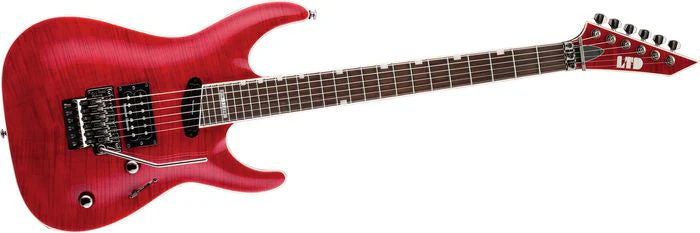 ESP LTD MH-327 Electric Guitar - See Through Red