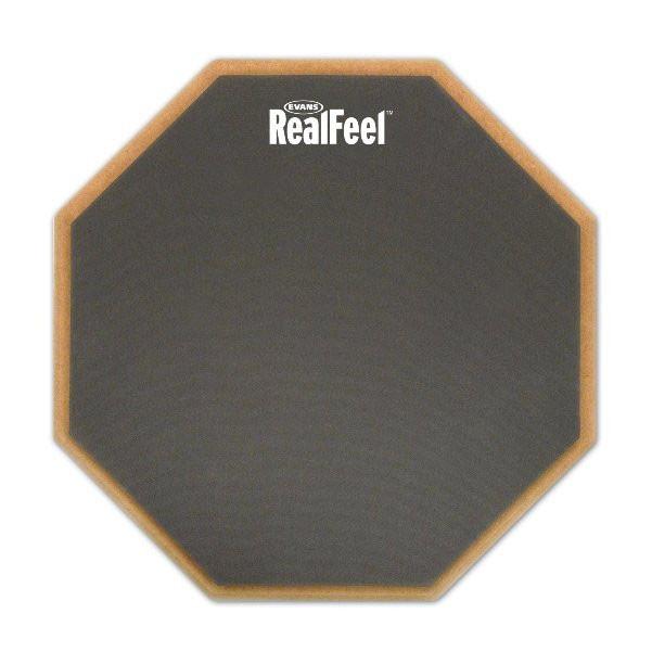Evans RealFeel 12 Inch  2-Sided Practice Pad