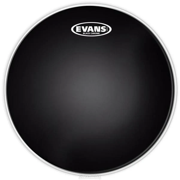 Evans TT13CHR 13" Drum Head - Black Chrome (33.02 cm)
