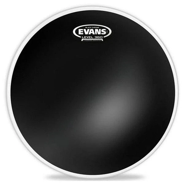 Evans TT14CHR Tom Batter 14" Drum Head - Black Chrome