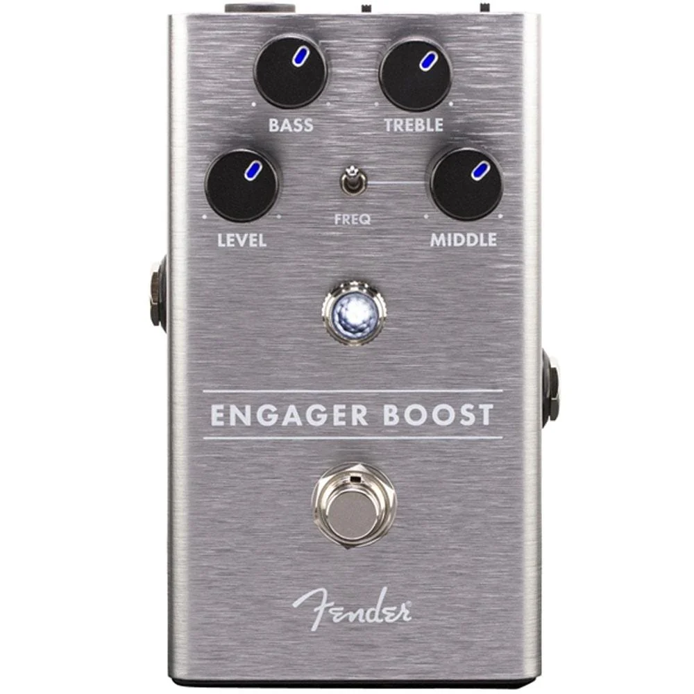 Fender 0234536000 Engager Boost Clean Boost Effects Pedal