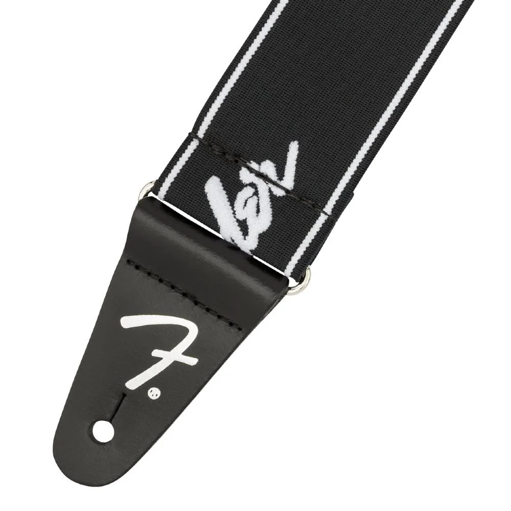Fender 2 Inch WeighLess Running Logo Guitar Strap