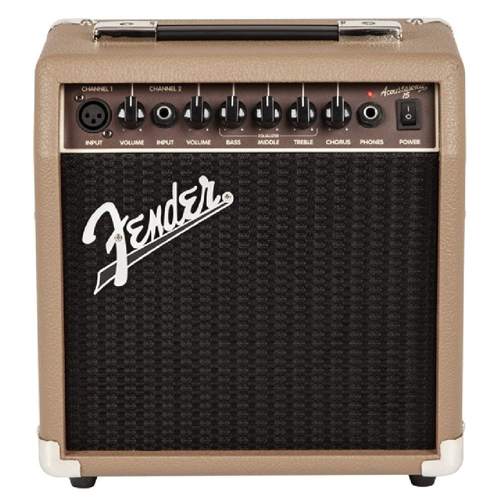 Fender Acoustasonic 15 Acoustic Guitar Amplifier - Image 4