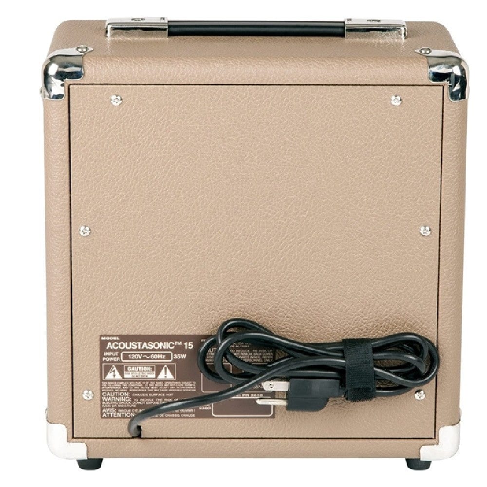 Fender Acoustasonic 15 Acoustic Guitar Amplifier - Image 5