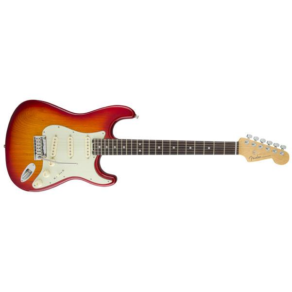 Fender American Elite Stratocaster Electric Guitar - Aged Cherry Burst