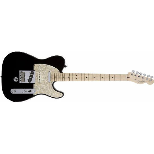 Fender American Nashville B-Bender Telecaster Electric Guitar, Maple Fingerboard, Black