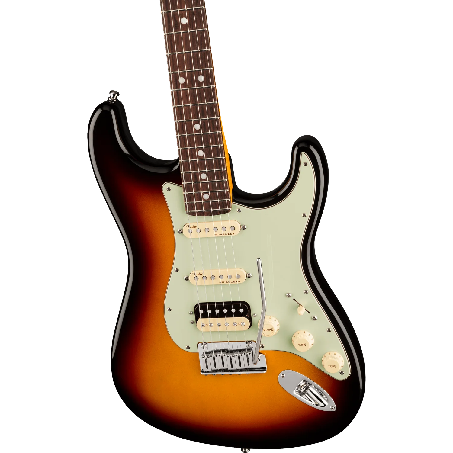 Fender American Ultra HSS Stratocaster Electric Guitar - Image 3