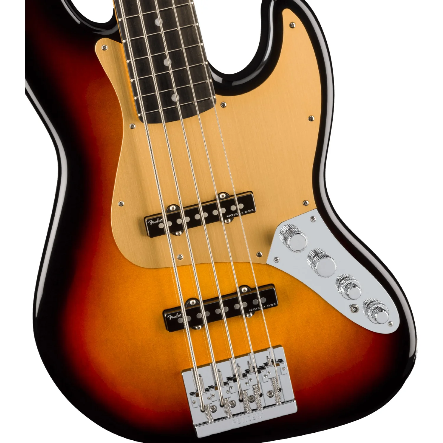 Fender American Ultra II Jazz 5 String Bass Guitar - Image 2