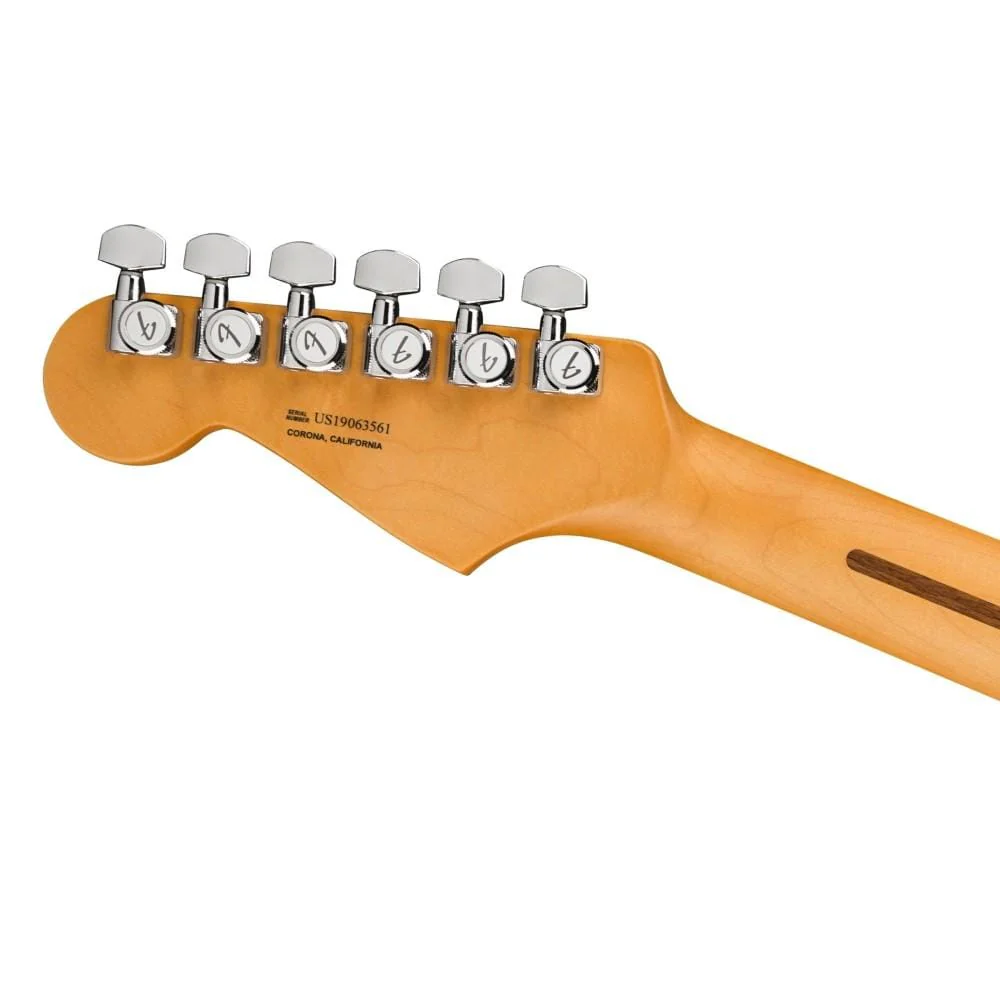 Fender American Ultra Stratocaster HSS 6 String Electric Guitars - Arctic Pearl - Image 6