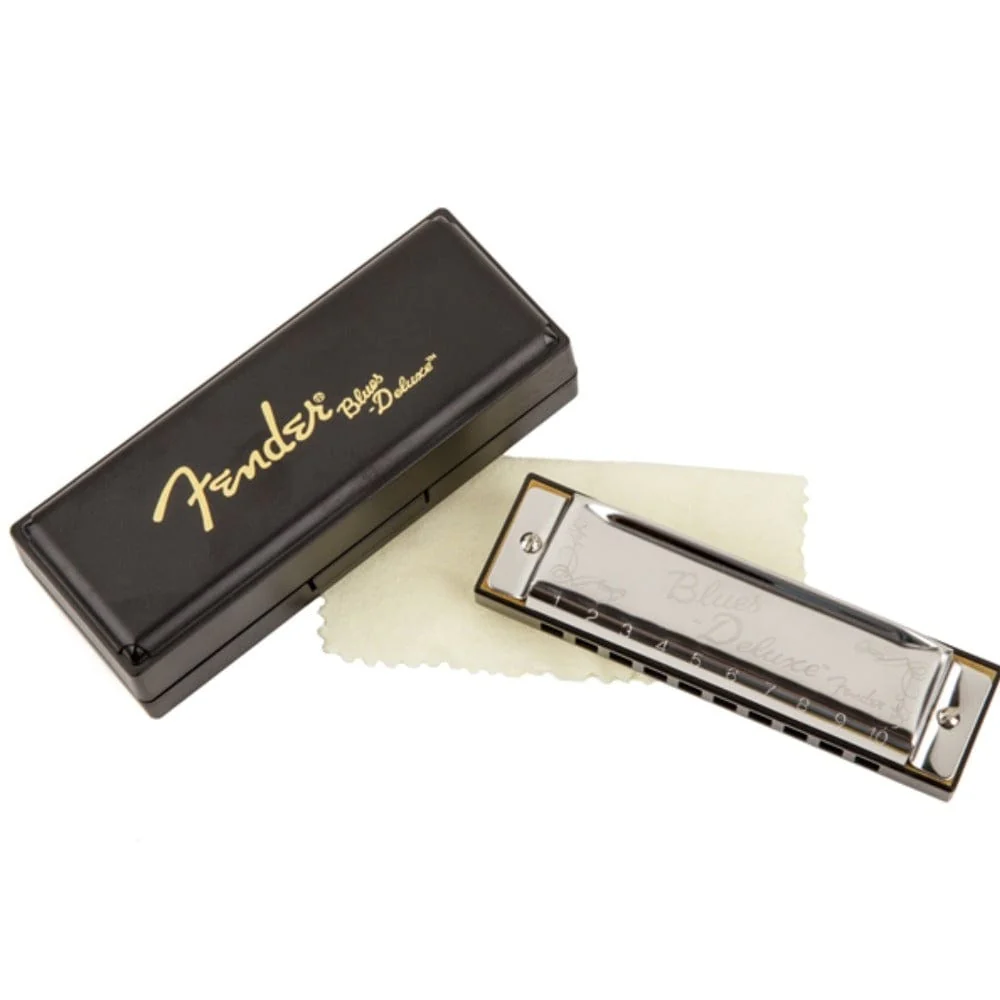 Fender Blues Deluxe 10-Hole Diatonic Harmonica - Image 4