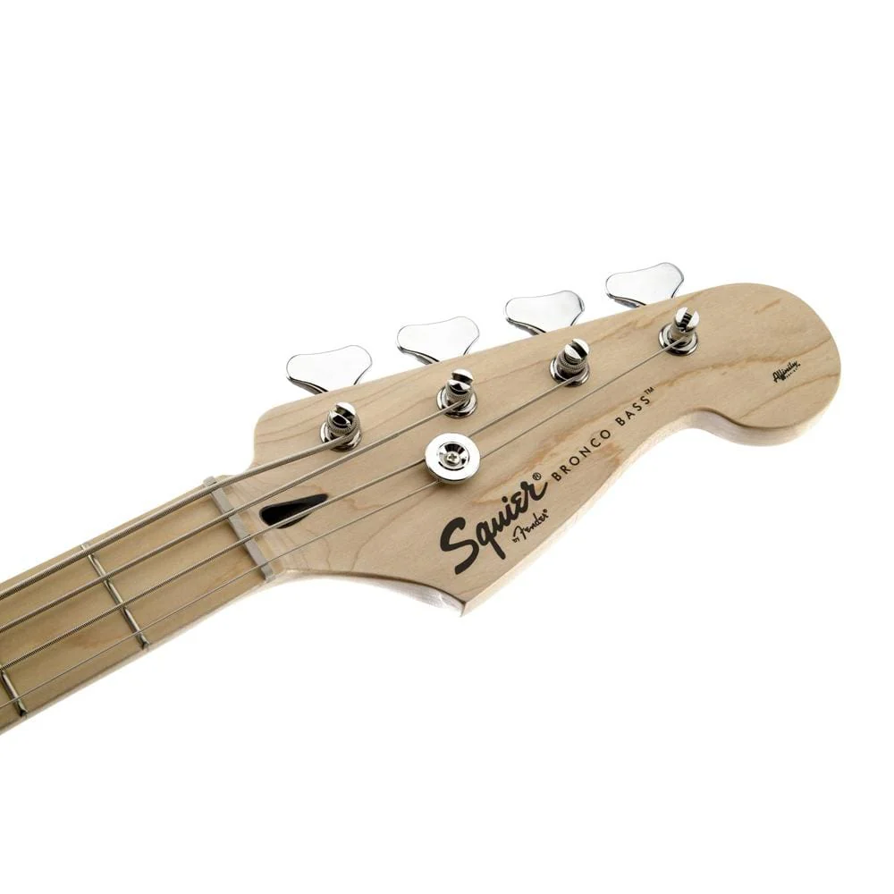 Fender Bronco Series 4 String Bass Guitar - Black - Image 4