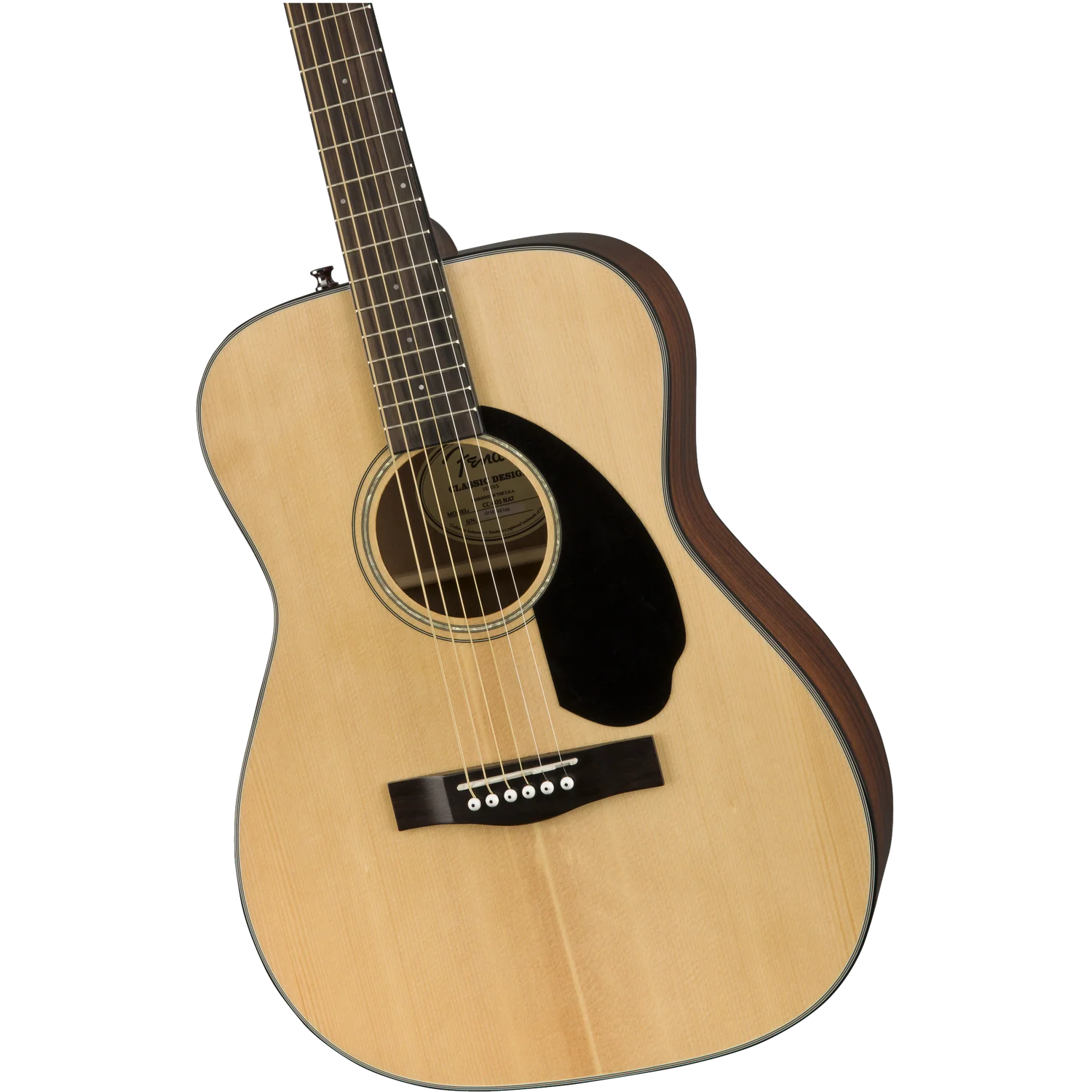 Fender CC-60S Concert Body Style Acoustic Guitar - Image 10