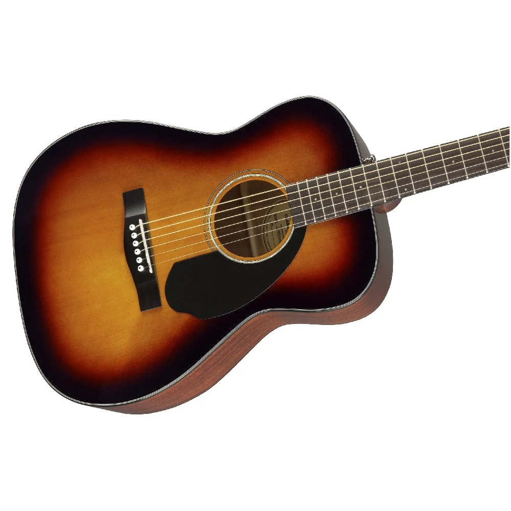 Fender CC-60S Concert Body Style Acoustic Guitar - Image 3