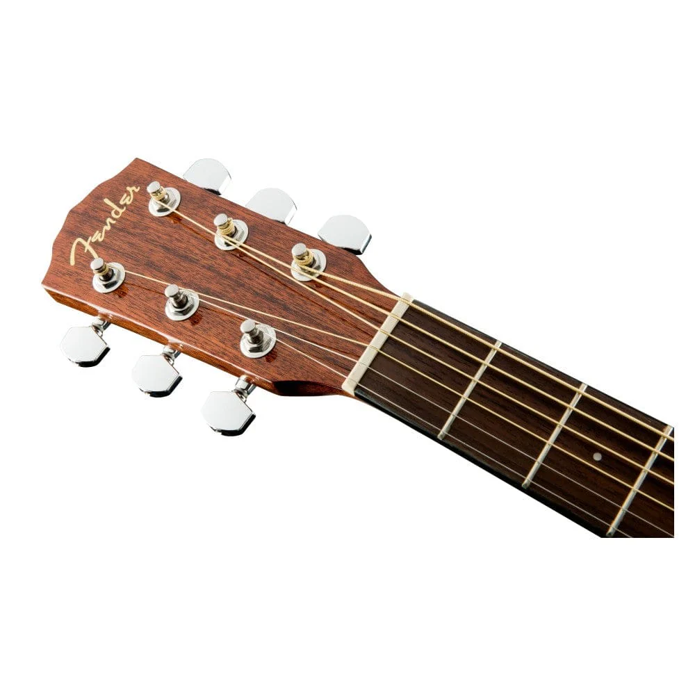 Fender CC 60SCE Concert Walnut Electro Acoustic Guitar - Left Handed - Image 6