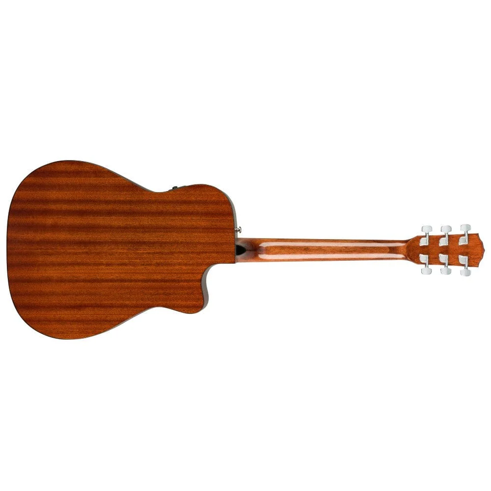 Fender CC 60SCE Concert Walnut Electro Acoustic Guitar - Left Handed - Image 8