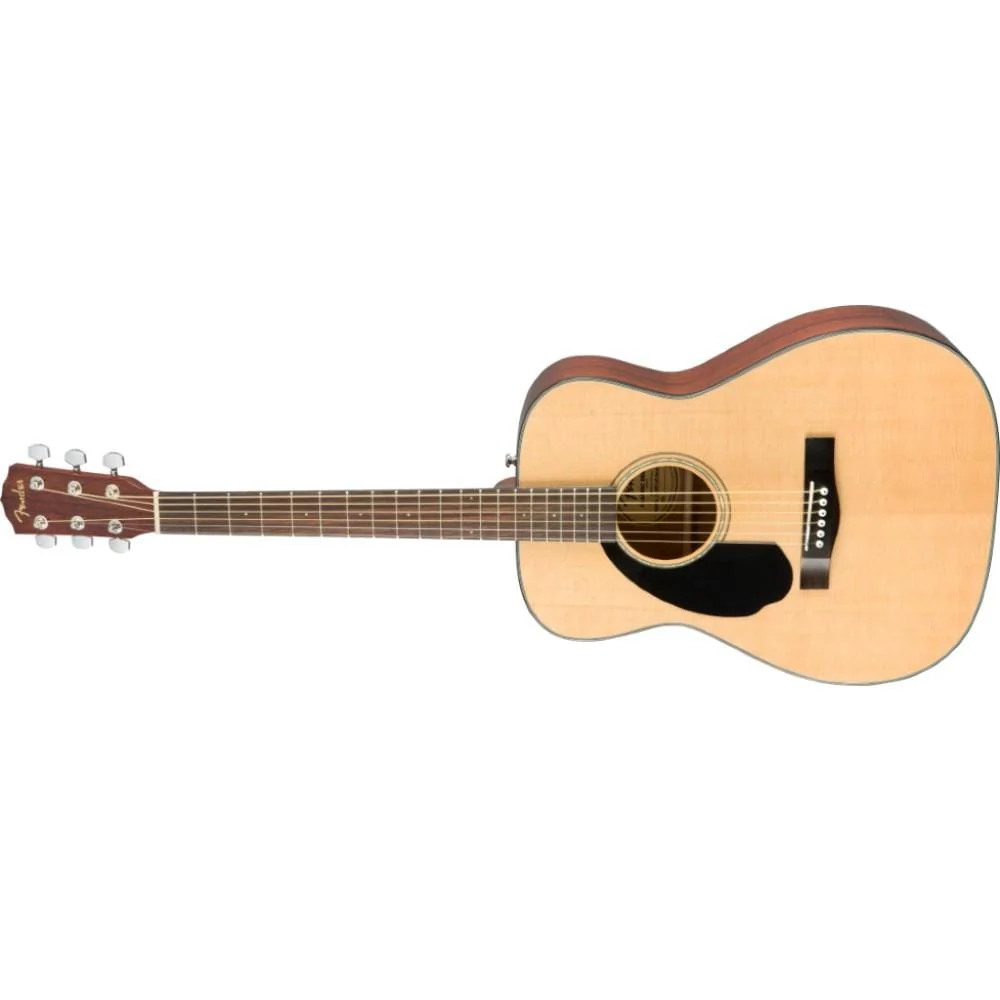 Fender CD-60S LH Dreadnought Left Handed 6-Strings Acoustic Guitar- Natural - Image 2