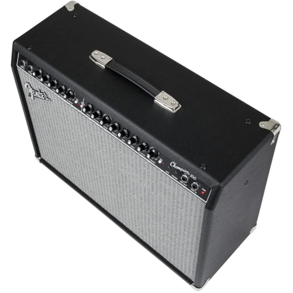 Fender Champion 100 Watts Guitar Combo Amplifier with Cable, Polishing Cloth & E-Book - Image 3