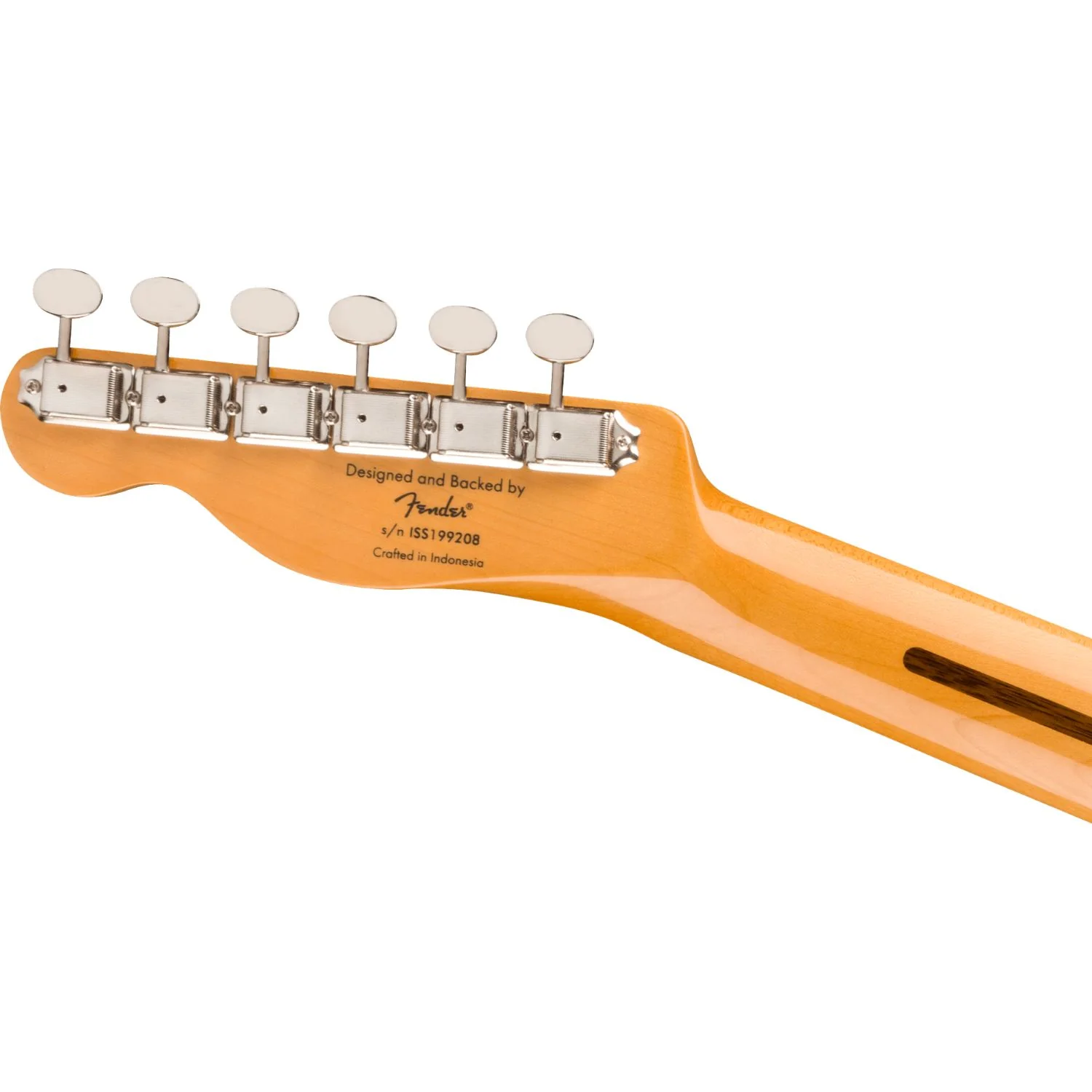 Fender Classic Vibe 60s Telecaster Thinline 6 String Electric Guitar - Natural - Image 5