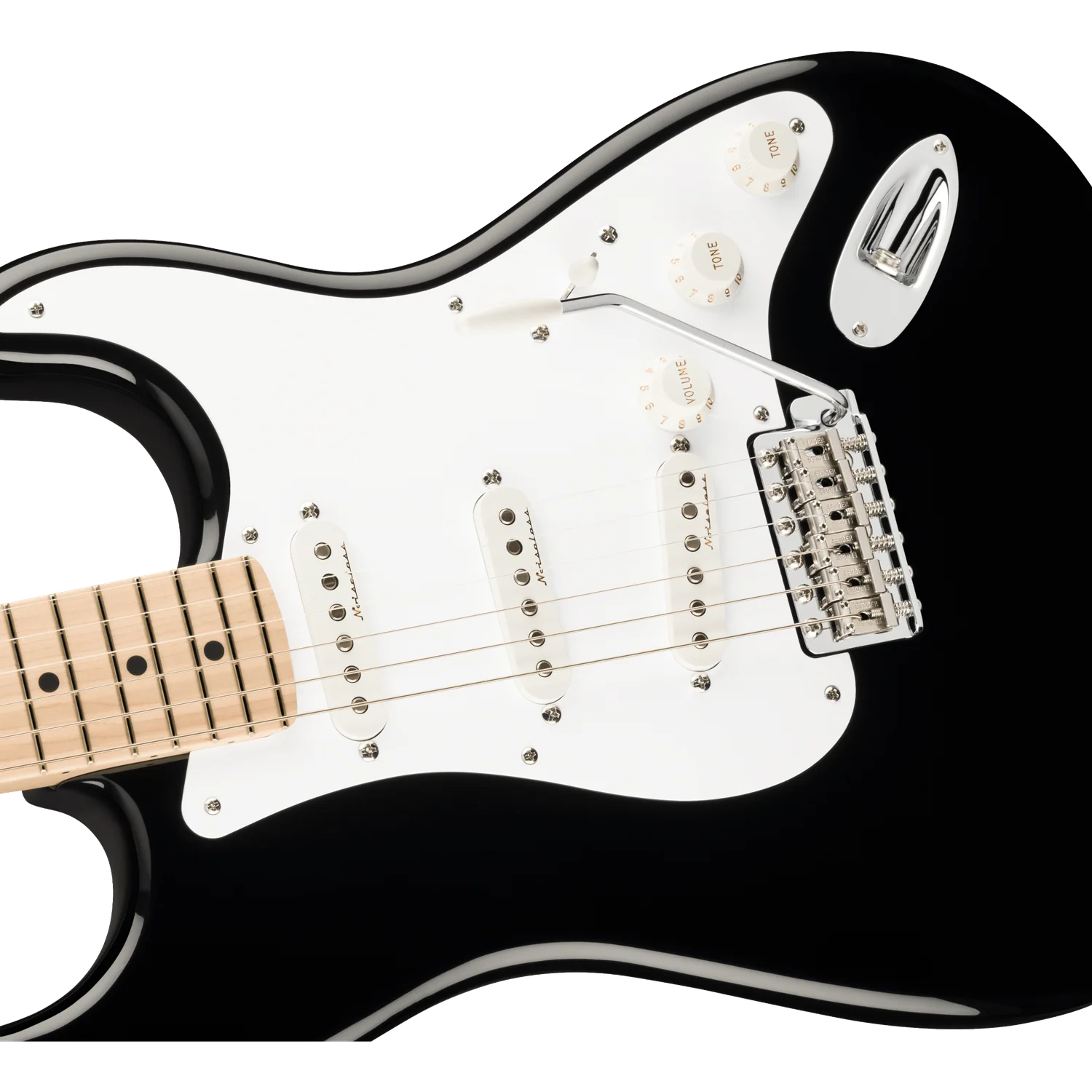 Fender Eric Clapton Stratocaster Electric Guitar - Black - Image 2