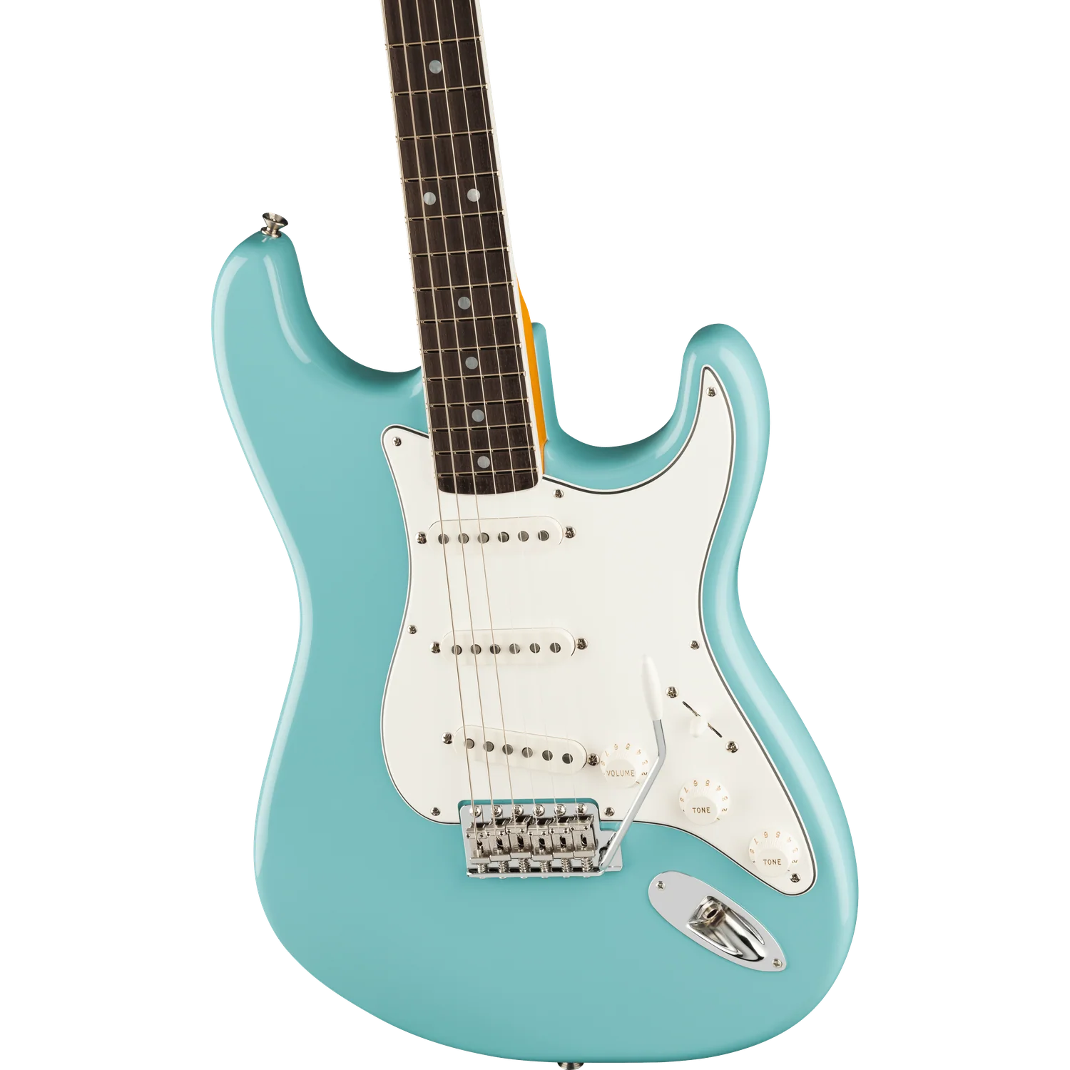 Fender Eric Johnson Stratocaster Electric Guitar, Rosewood Fingerboard, Tropical Turquoise - Image 3