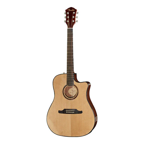 Fender F-1000CE Dreadnought Cutaway Electro Acoustic Guitar - Natural High Gloss