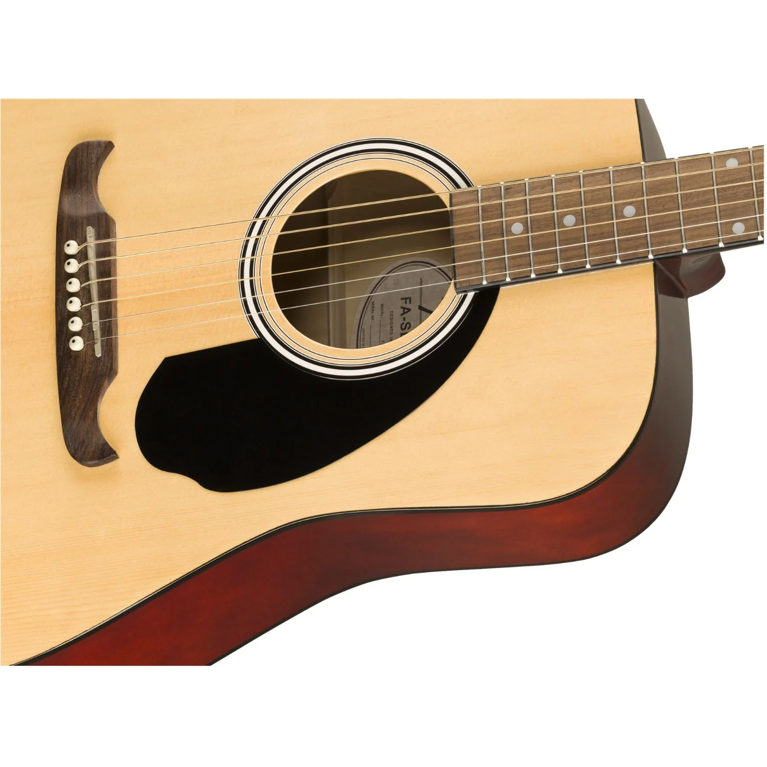Fender FA-125 Dreadnought Acoustic Guitar With Gig Bag - Image 12