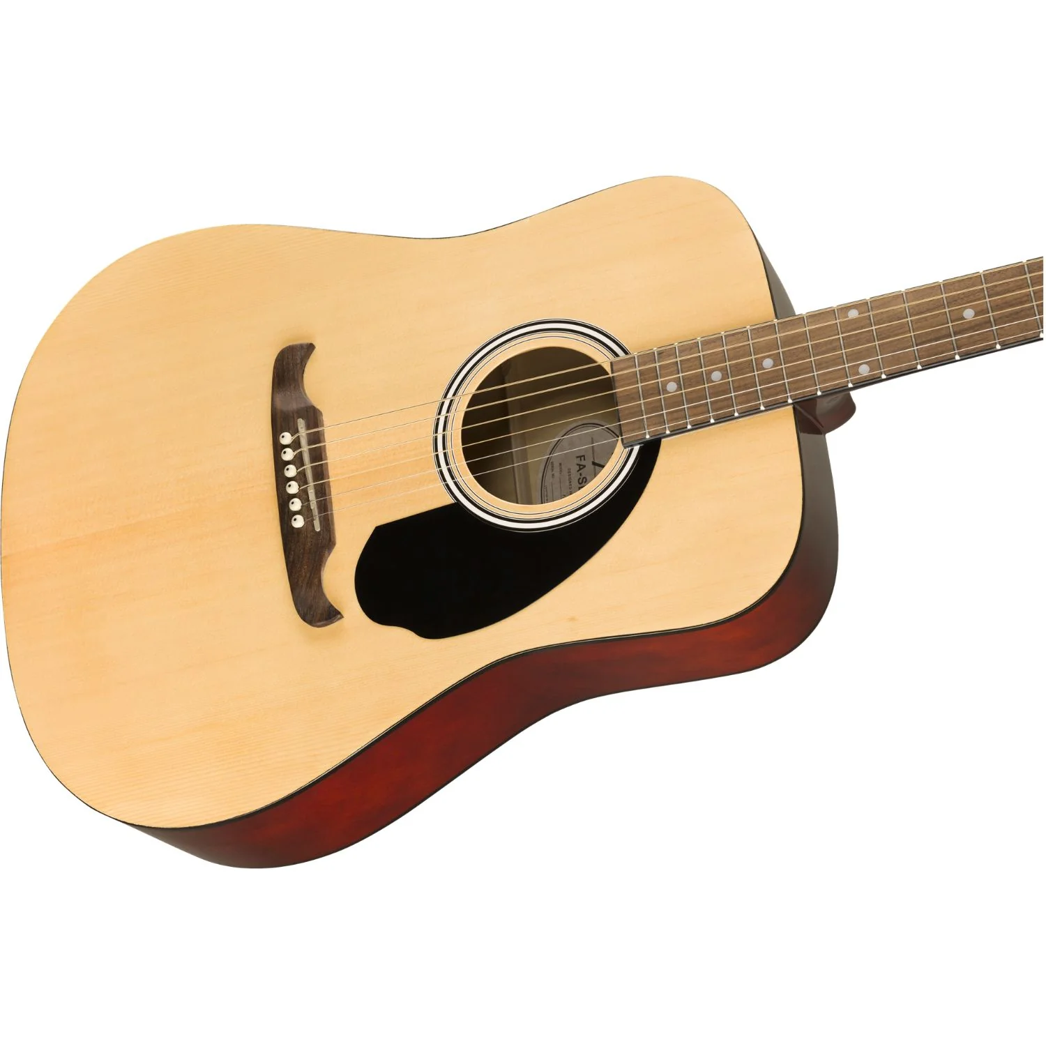 Fender FA-125 Dreadnought Acoustic Guitar With Gig Bag - Image 5