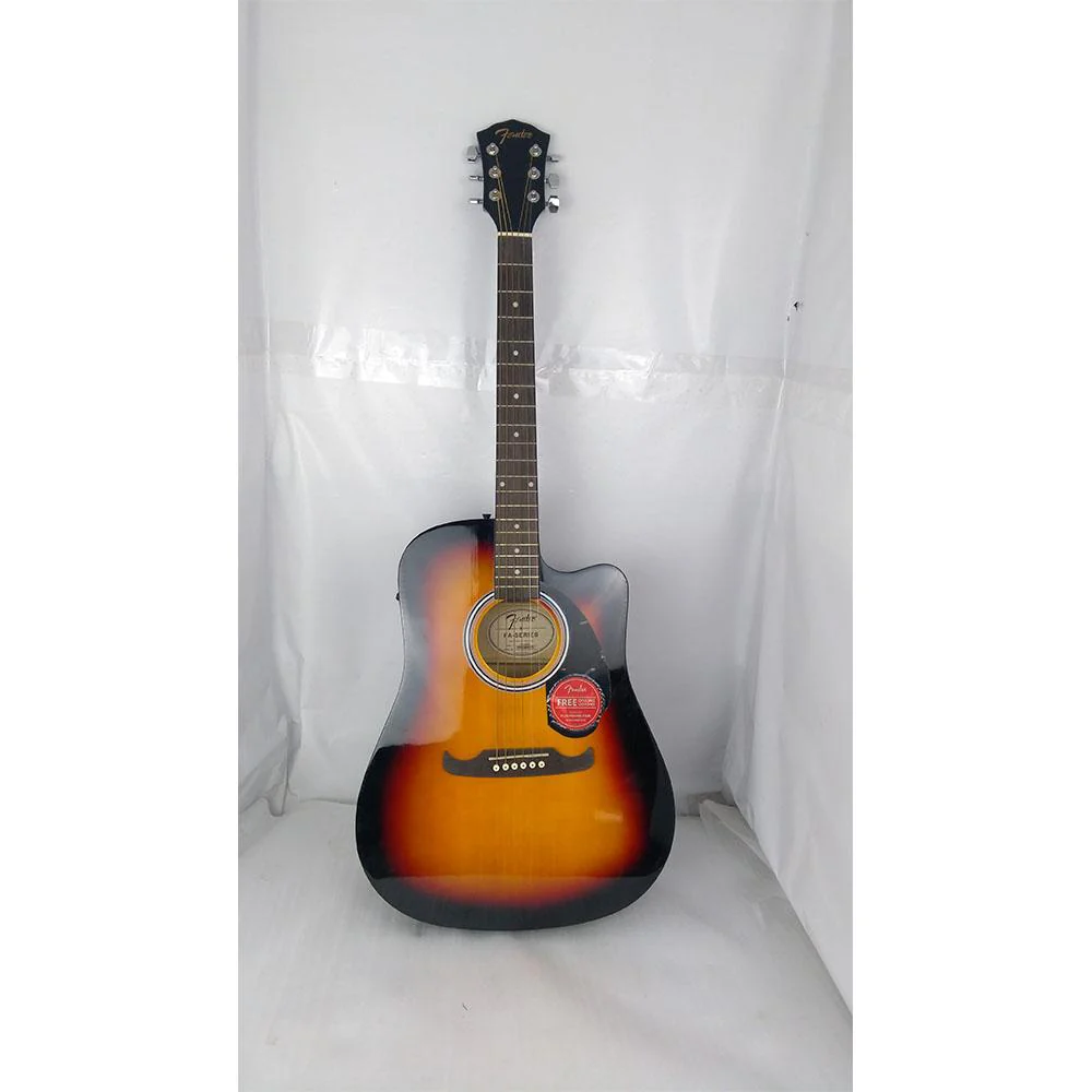 Fender FA-125CE Dreadnought Electro Acoustic Guitar - Sunburst - Open Box B Stock - Image 8