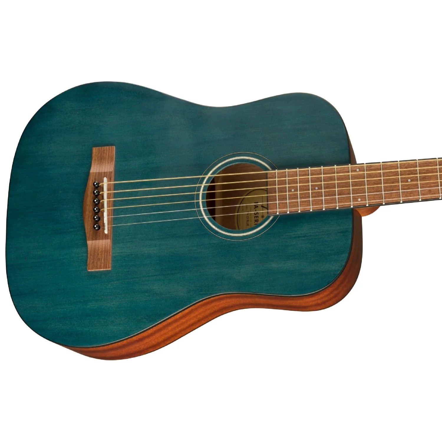 Fender FA-15 Steel 3/4 Acoustic Guitar with Gig Bag - Image 6