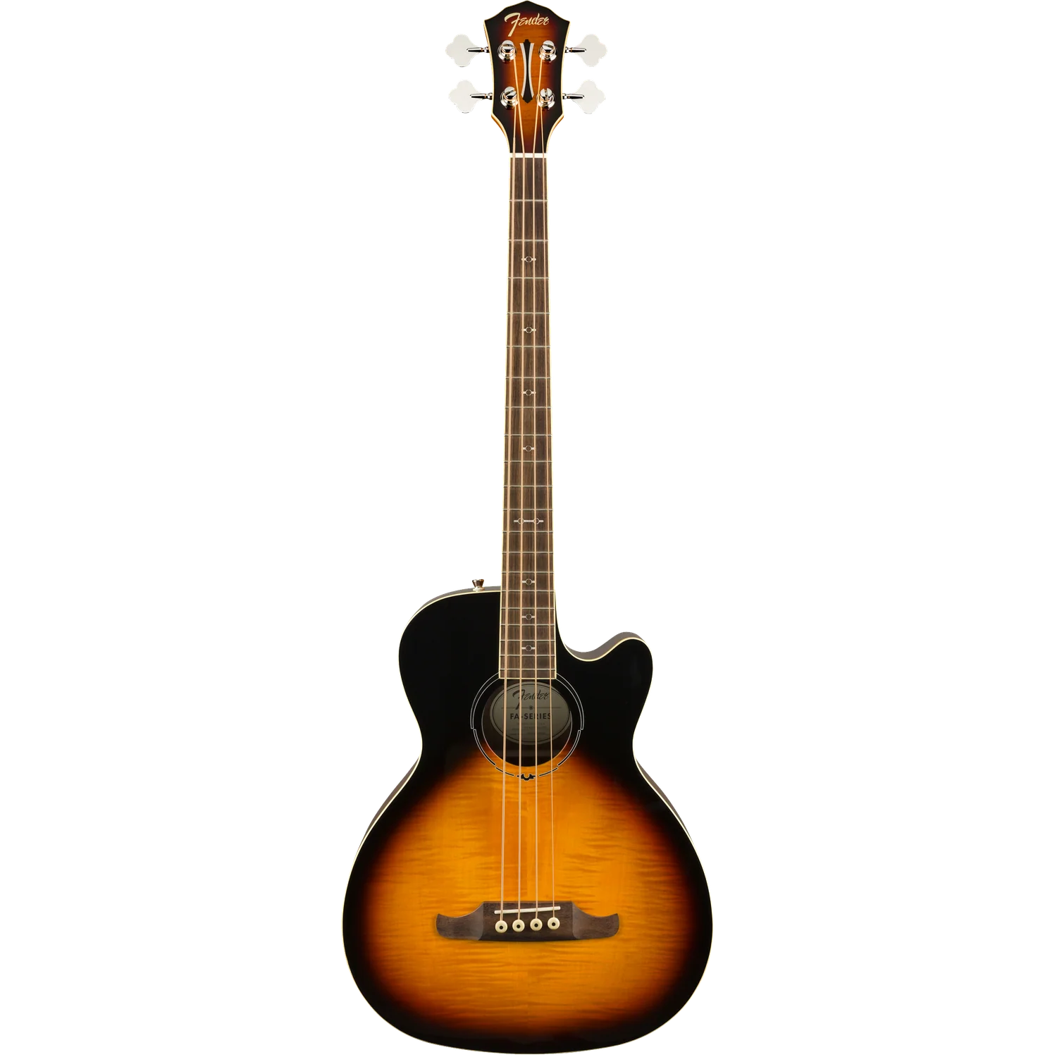 Fender FA-450CE 4 String Semi Acoustic Bass Guitar - Sunburst