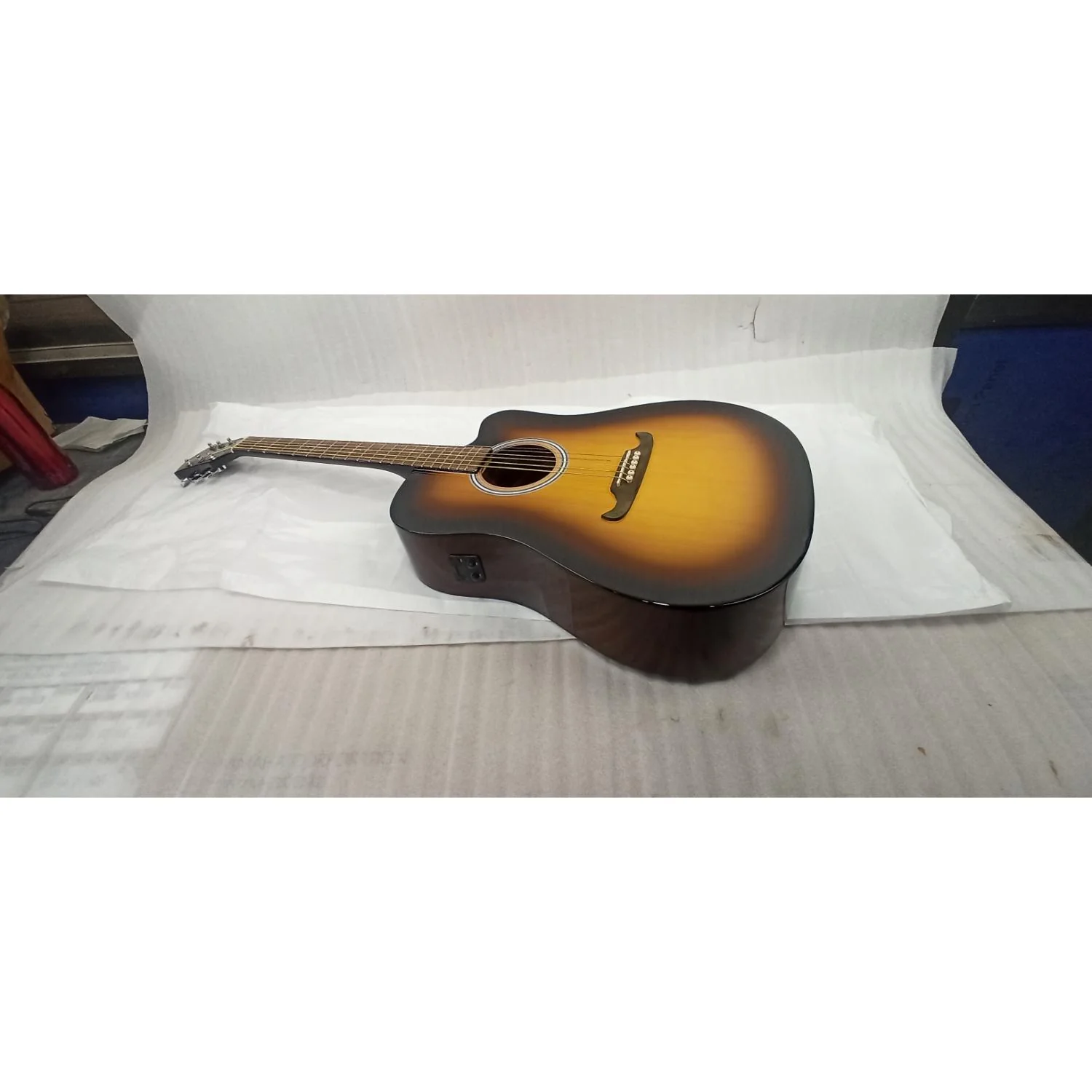 Fender FA Series FA-135CE V2 Concert Electro Acoustic Guitar - Black - Open Box - Image 4