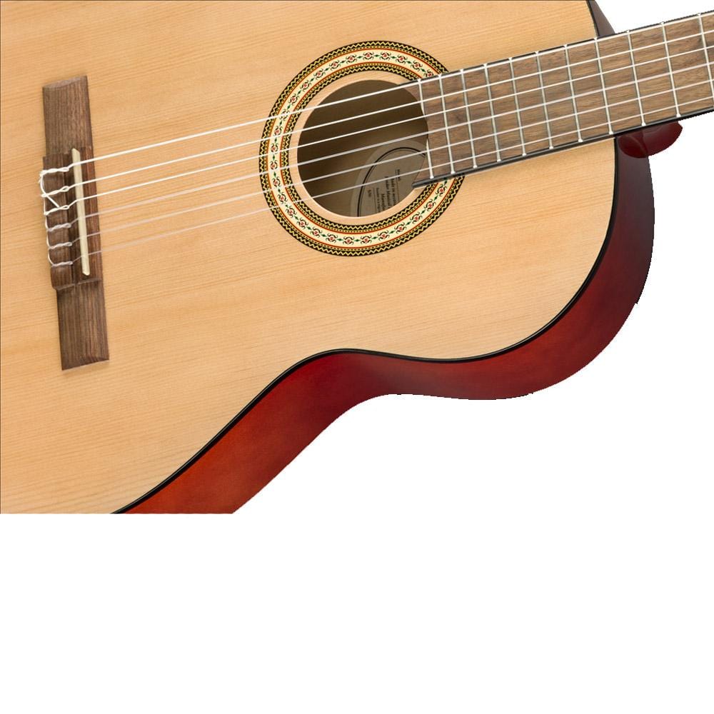 Fender FC-1 Iconic 6 String Classical Guitar - Natural - Image 2