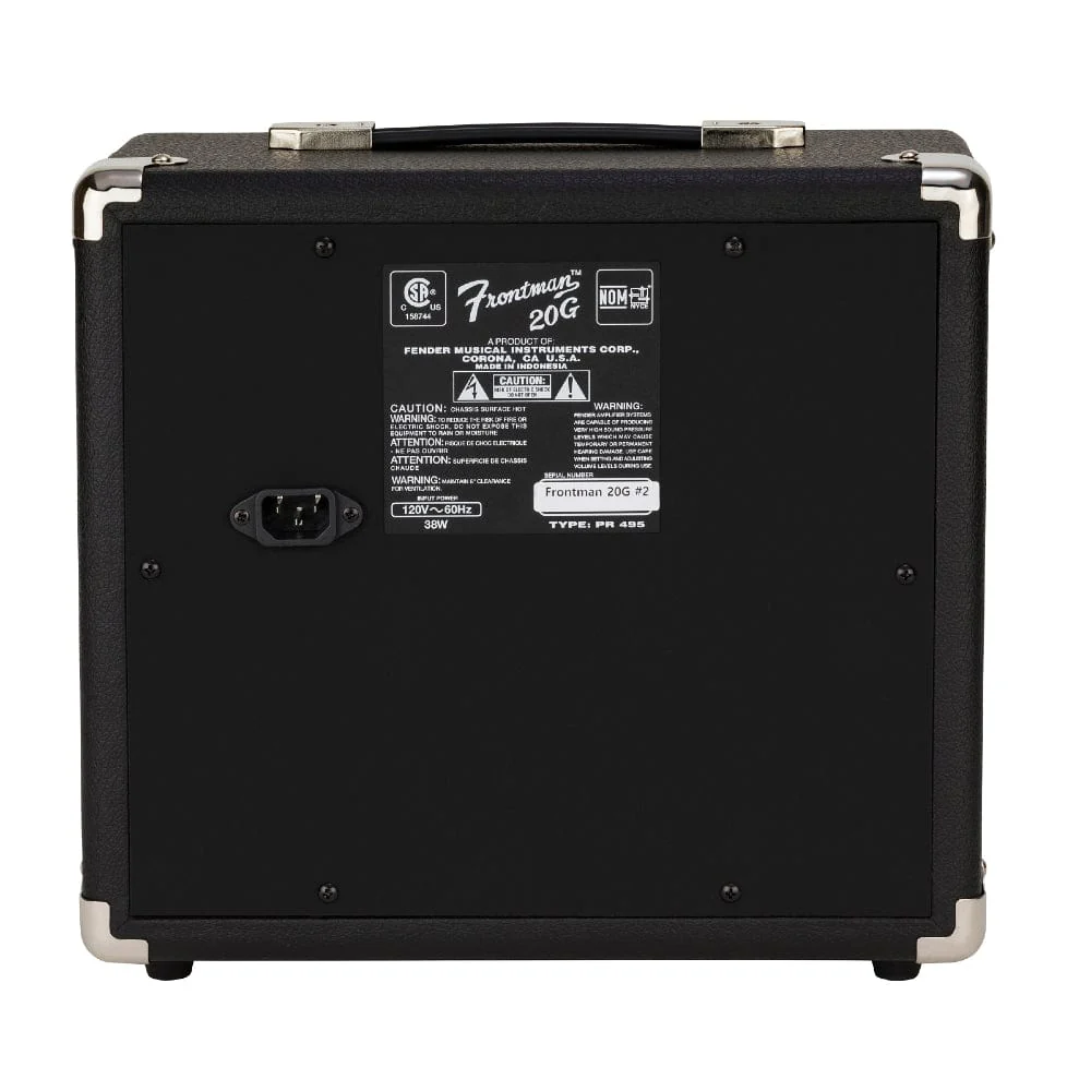 Fender Frontman 20G Combo Guitar Amplifier - Image 3
