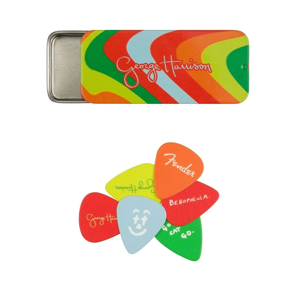 Fender George Harrison Rocky Collection Pick Tin - Pack of 6 - Image 2