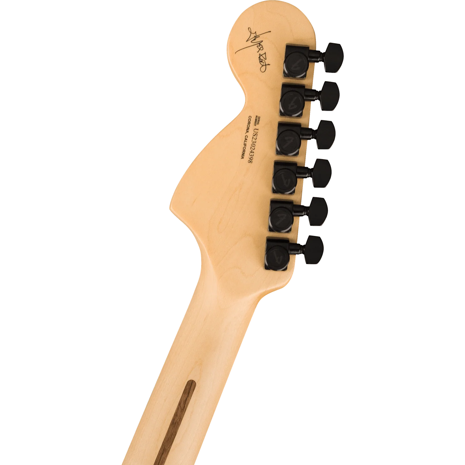 Fender Jim Root Jazzmaster Electric Guitar, Ebony Fingerboard, Flat Black - Image 5