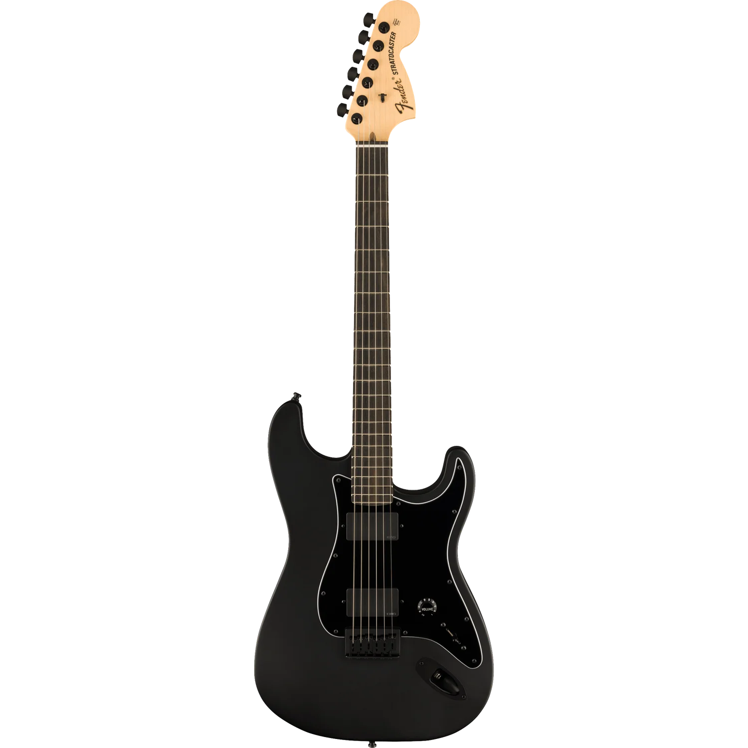 Fender Jim Root Stratocaster Electric Guitar, Ebony Fingerboard, Flat Black
