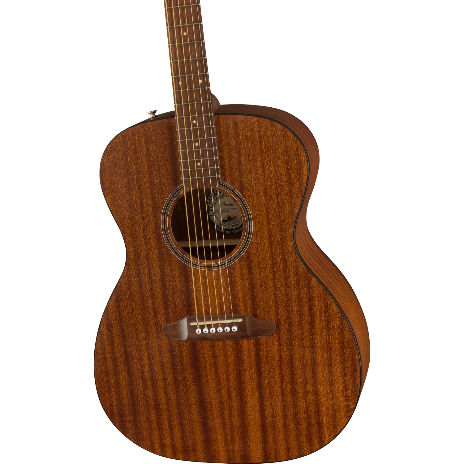 Fender Monterey Standard 6 String Acoustic Guitar - Image 10