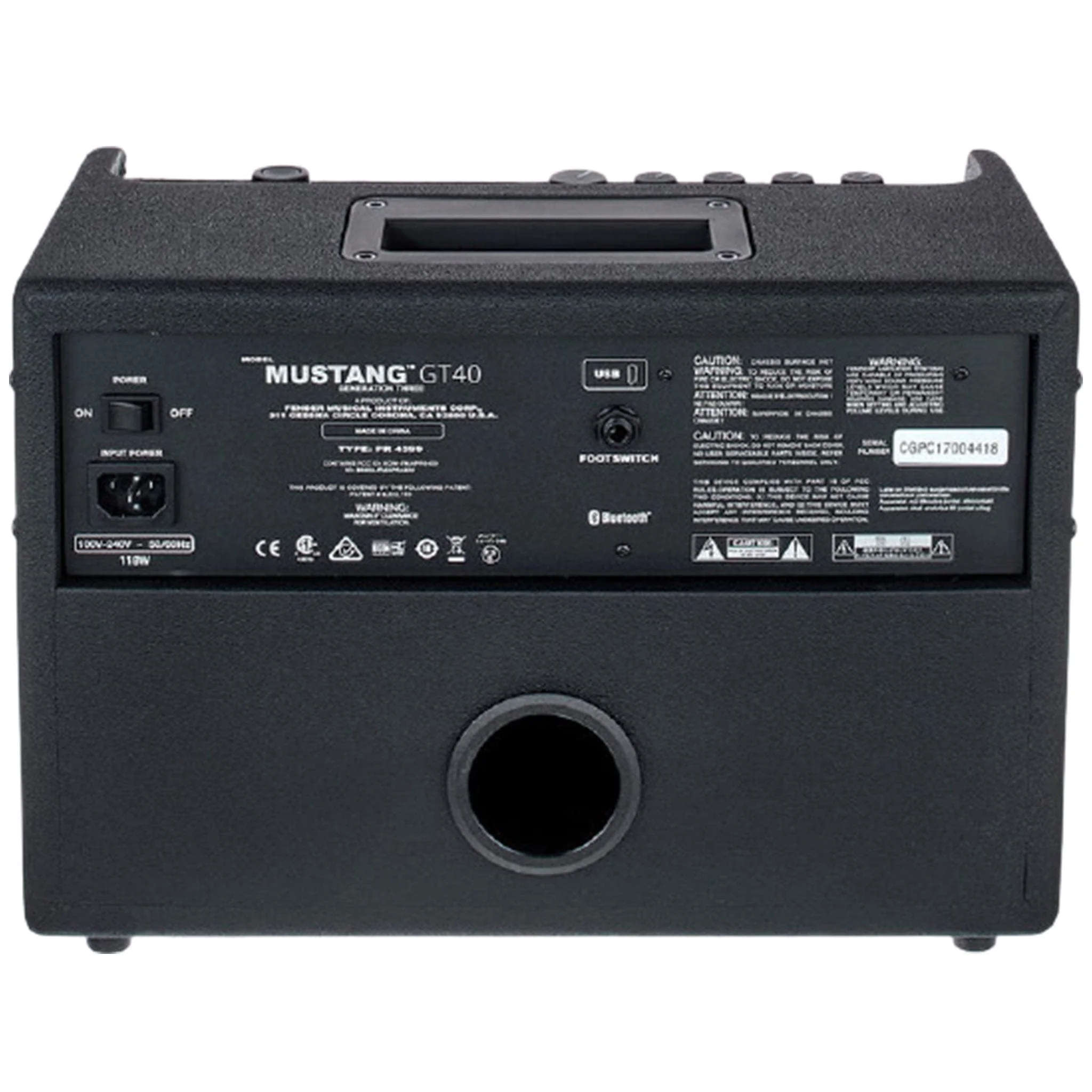 Fender Mustang GT 40 Guitar Amplifier - Image 6