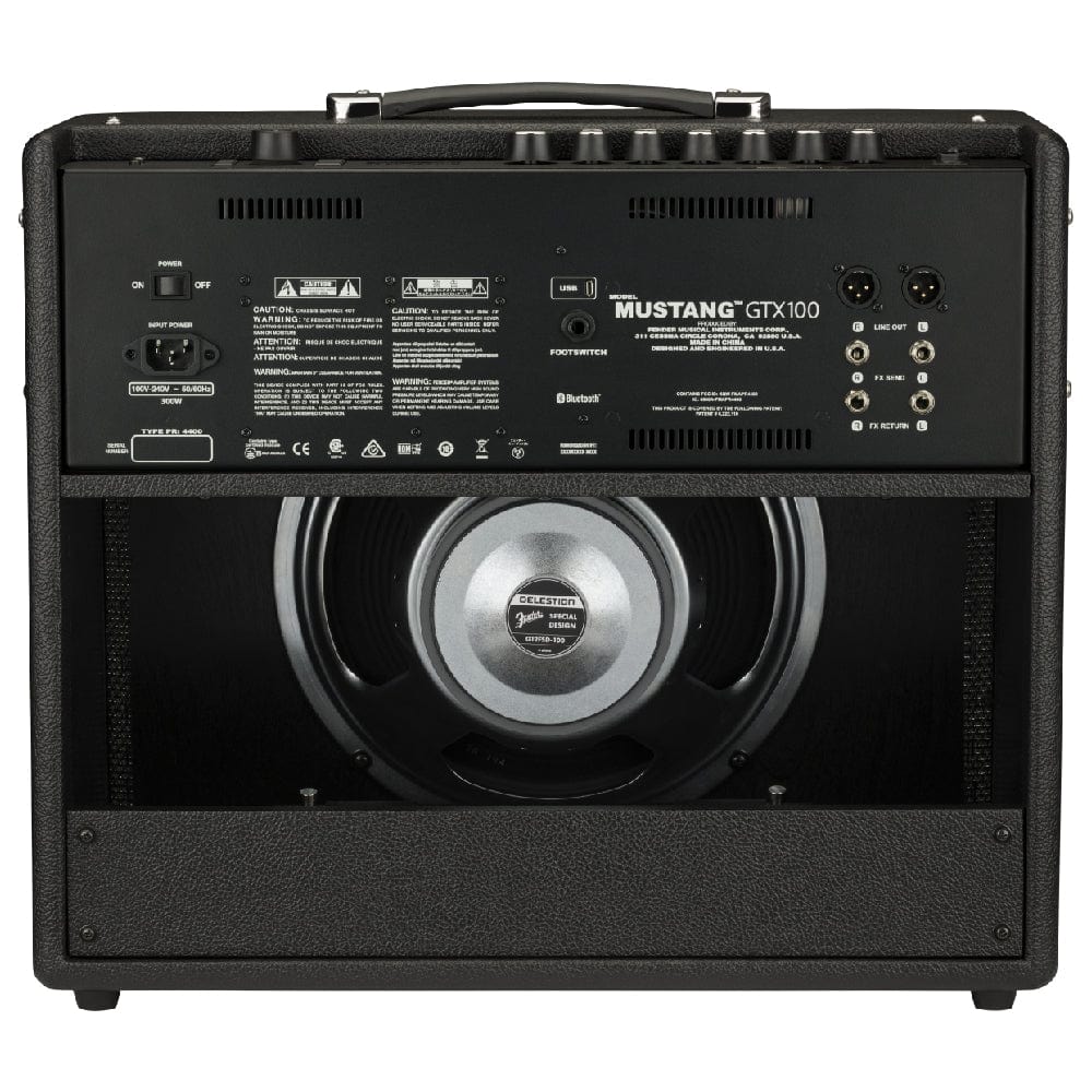 Fender Mustang GTX 100 Electric Combo Guitar Amplifier - Image 4