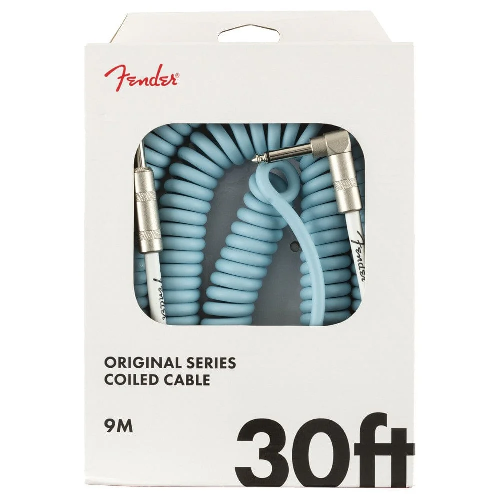 Fender Original Series 30 Feet Right Angle to Straight Coiled Cables - Image 6