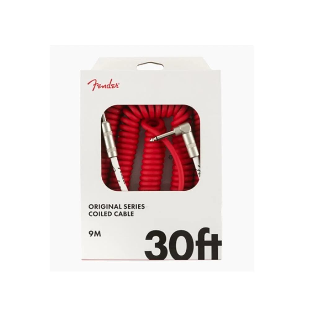 Fender Original Series 30 Feet Right Angle to Straight Coiled Cables - Image 2
