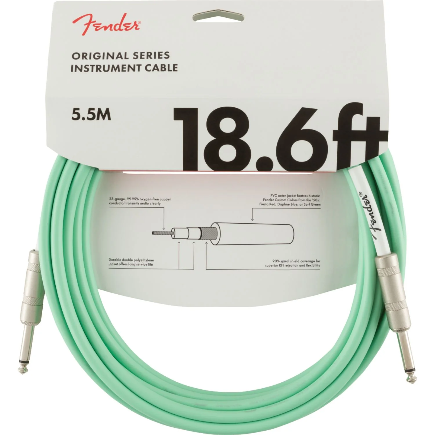 Fender Original Series Instrument Cable - 18.6ft