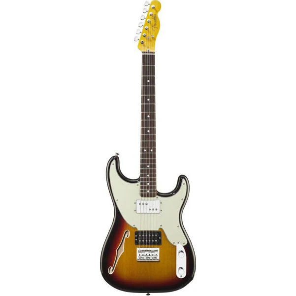 Fender Pawn Shop '72 Electric Guitar Rosewood Neck - 3-Tone Sunburst
