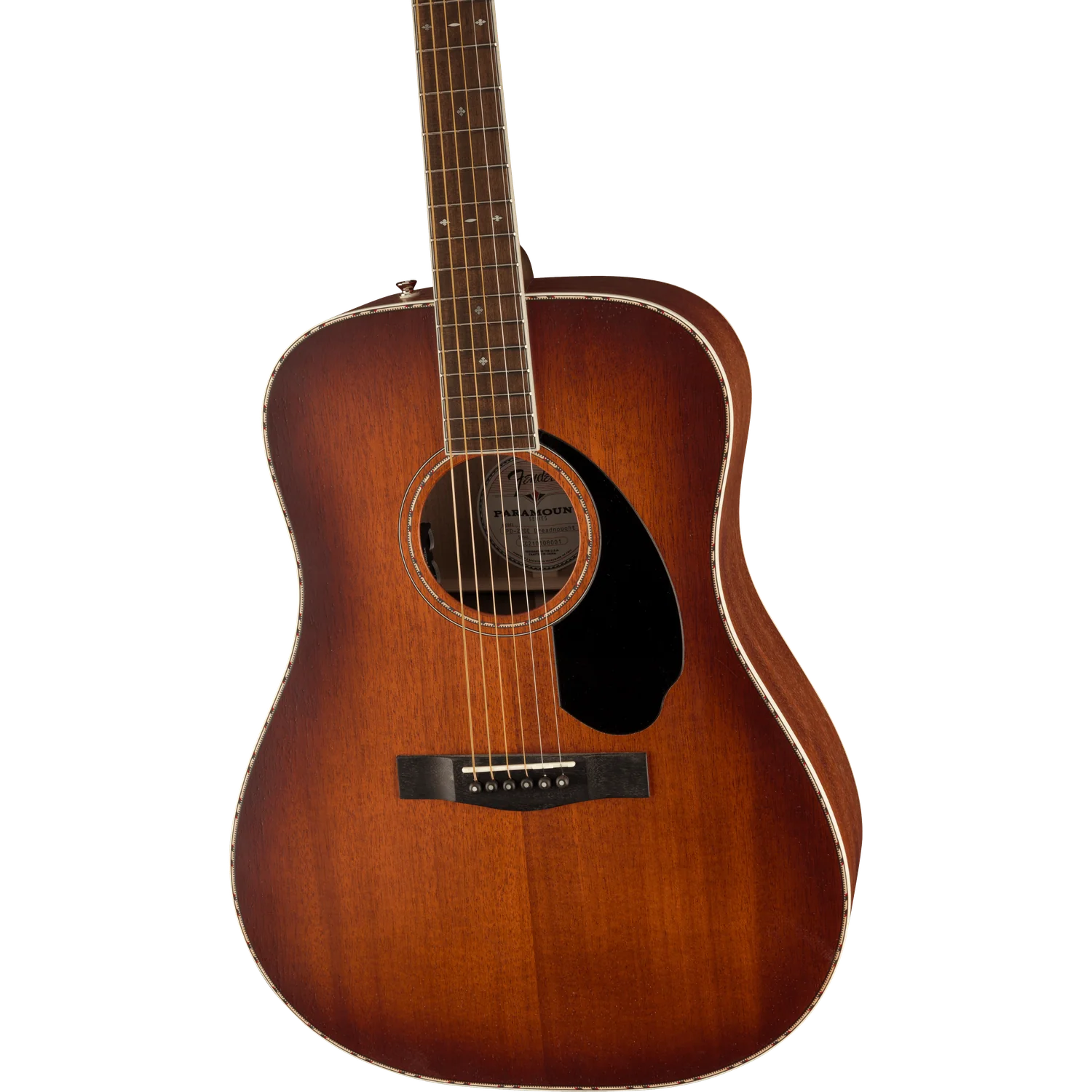 Fender PD 220E Dreadnought Electro Acoustic Guitar with Case - Image 21